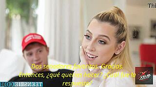 test teen blonde's tight pussy with hot cumshot now?