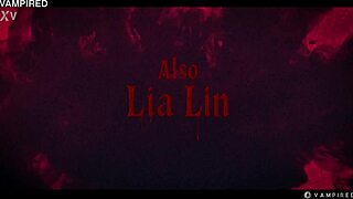 black vampire lia lin dominates 18yo asian bunny brownie lezdom