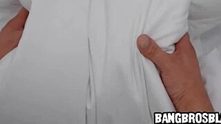 johnny cant ignore stepsis perfect black ass teasing