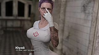 you ready for this bimbo milf's pierced tits squirting on monster cock?