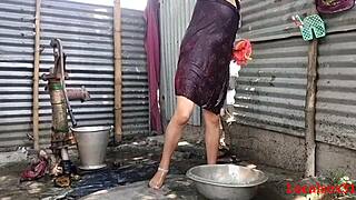 VILLAGE WIFE BANGED OUTDOOR BY HUSBAND'S FRIEND WEBCAM