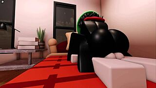 ralsei rides asriel's cock in rblx frenzy