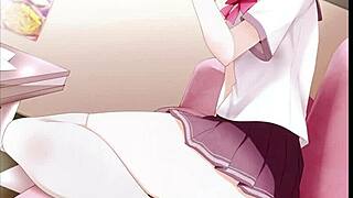 Cute Anime Wife's Footjob Squirting Frenzy