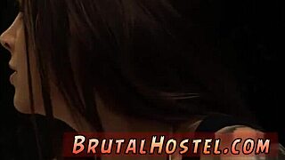 excited teen tourists bound in hard outdoor gangbang bondage bliss