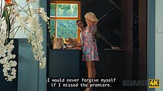 ever wonder what happens when blonde milf catches young cock sneaking in?