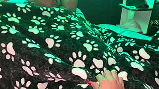 Fitness Stepmom Licks Shaved Pussy While Masturbating Stepbro