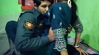 First time Indian guard Sushma Kumari outdoor fuck fest