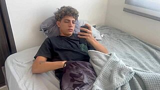 skinny colombian teen catches me jerking to her pics!
