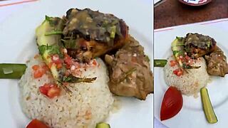 Summer beach babe seduces with big tits turning hotel fuck into creampie party