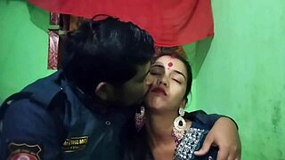 First time Indian guard Sushma Kumari outdoor fuck fest