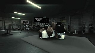 Gym slut fucks roblox bbc monster cock rough now