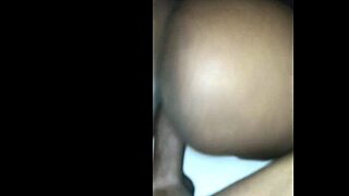 big booty ebony bounced on my cock bareback after date creampie inside