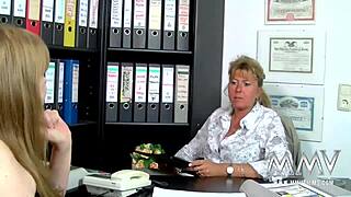 MMV Films Petra's Group Lick and Cumshot Orgy