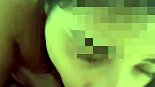 Watch amateur Brazilian wife gag on huge cock while hubby watches gaping homemade fuck!