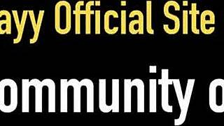 Gorgeous Nina Kayy Gets Warm Cum Load Blasted On Her Big Tits