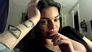 hot girl flashes her big sexy boobs