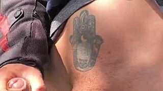 Hard Cock Throbs Knowing Strangers Watch Me Masturbate From Afar