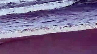 nudist beach orgy lunna geek joao safado bareback mmf ffm double vaginal