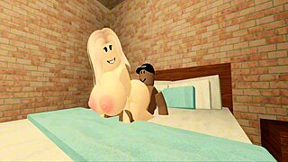 roblox girls take big black cocks in wild sex part 1