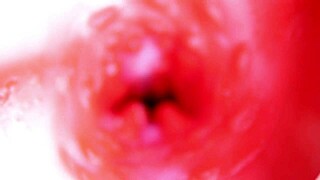 Vidiš li kameru duboko u ulju pički pre nego što je sperma preplavi?