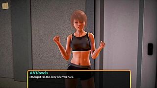 Redhead amateur teases big tits in family game 322