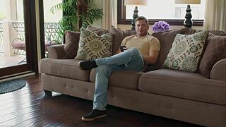 Naughty Nympho Hazel Moore's Curvy Body Rides Housemate with Tit Job Cowgirl Doggystyle Lick