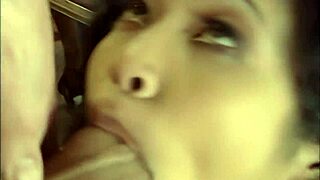 Undresses teen, bends her over, fucks shaved pussy deep.