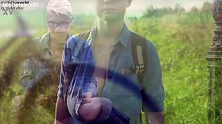 downblouse flashes saggy tits exposed on public hiking trail slave style!