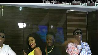 African group tongues big asses in wild 3some frenzy