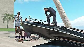 check out the wife next door jerking off that monster cock in a life worth living part 6