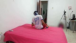 My Stepsister's Erotic Lingerie Dance with Sexy Indian Beauty