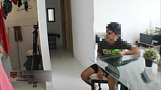 seduced my stepbro... shocked by his thick cock fucking me hard!