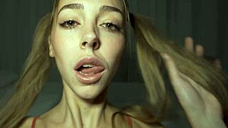 Rough cheerleader deepthroat doggystyle then missionary spooning?