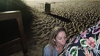 while the cuck plays soccer i beach fuck his hot latina with my monster cock