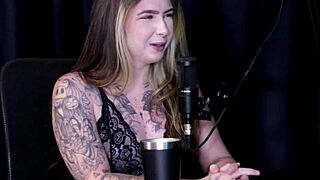 alice vasconcelos nerdy latina moments in sheer red interview.