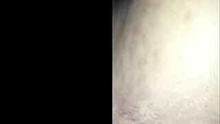 surprised my sexy latina with that hot pussy cumshot