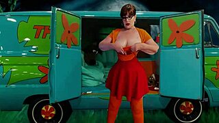 Hey granny Velma, no mystery why you're getting fingered hard!