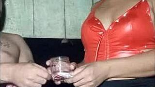 brazilian cutie spreads for doggystyle cum on ass