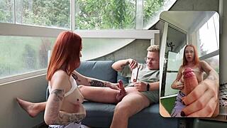 did stepbro really record my cute redhead fuck session?