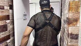 A stranger ties me up and breaks in my oiled ass.