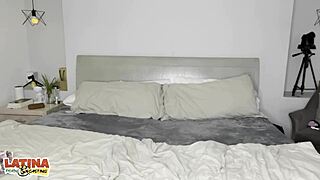 laura camila 18yo colombian teen creampied first time by old producer in casting