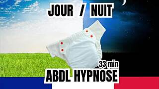 french abdl immersive hypnosis helps accept wearing diapers fully