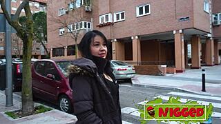 Curvy Colombian Maria Sandoval Meets Monster BBC First Time