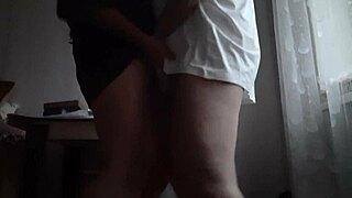 Lesbian girls spank ass fart and cum together