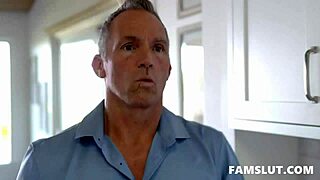 stepdaughter gets slammed hard for being late to dinner