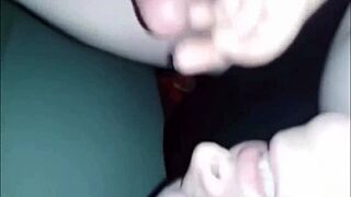 Chubby amateur slut pleasures two guys with her mouth in group fun