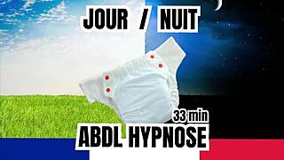 french abdl immersive hypnosis helps accept wearing diapers fully