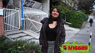 Curvy Colombian Maria Sandoval Meets Monster BBC First Time