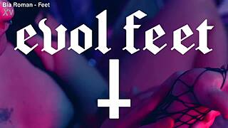 Feel these small feet? Begging for your tickling submission now?