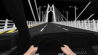 Ayame dominates in femdom boxing POV with bound big tits